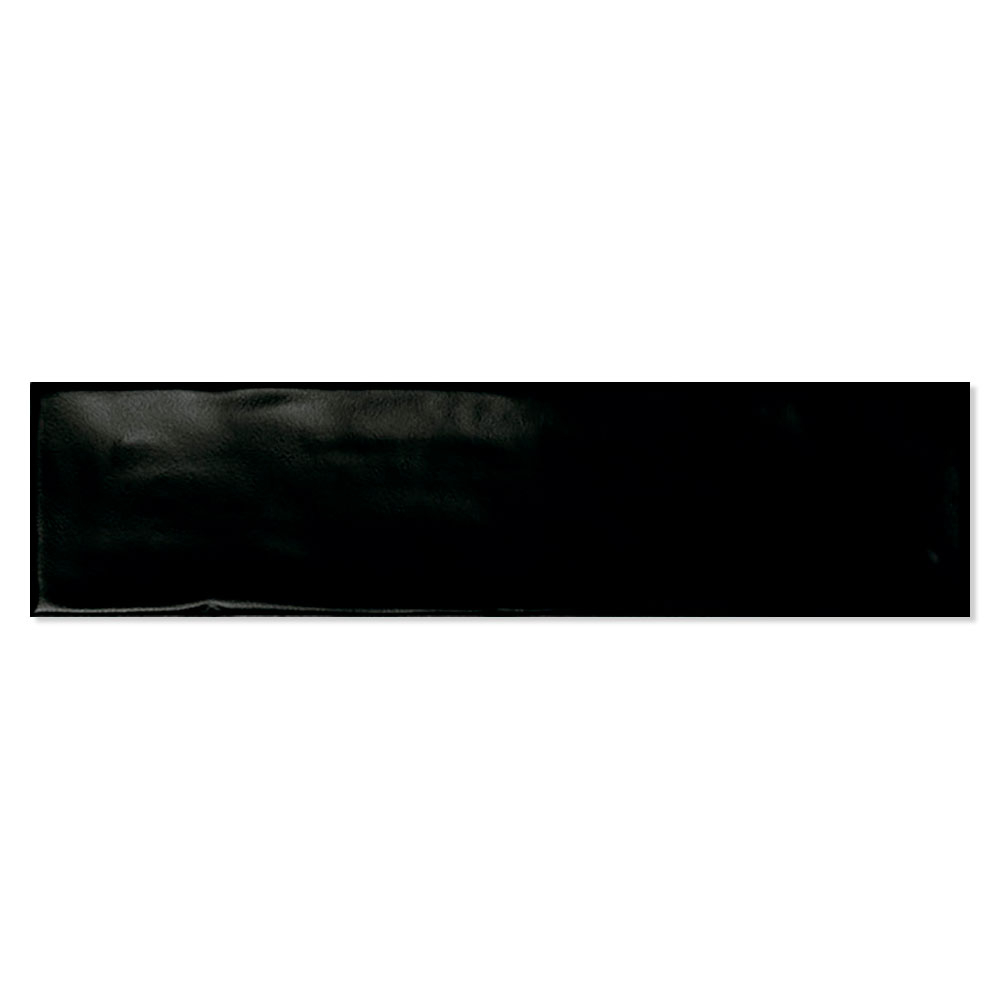Veggflis Neila Svart Matt 8x30 cm